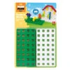 BIG Baseplate Duo - Green & White | Plus-Plus(Big Baseplate Duo Green White)