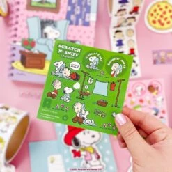 Peanuts Laundry Day Scratch 'n Sniff (2ct) Stickers | Pipsticks(Peanuts Laundry Day Scratch N Sniff 2ct Pipsticks) -Curious Bear Toys Store 07f2180d911347a23e035dac705bc0e5052a8a10d3e5ad668fc733fa92b32a3c