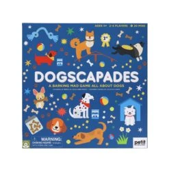 Chronicle Books Dogscapades: A Barking Mad Game All About Dogs(Petit Collage Dogscapades) 6 Chronicle Books Dogscapades: A Barking Mad Game All About Dogs(Petit Collage Dogscapades) -Curious Bear Toys Store 0810073342620.in04