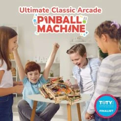Pinball Machine STEAM Kit | Smartivity Labs(Pinball Machine Steam Kit Smartivity Labs) 8 Pinball Machine STEAM Kit | Smartivity Labs(Pinball Machine Steam Kit Smartivity Labs) -Curious Bear Toys Store 1169 3