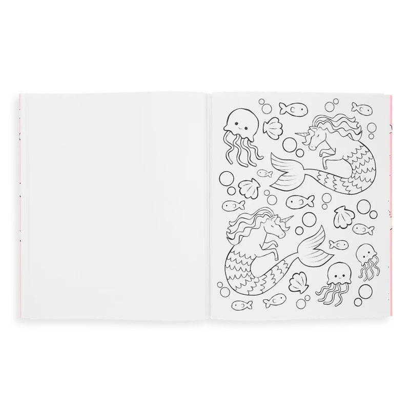 Color'In Book: Enchanting Unicorns | OOLY(Enchanting Unicorns Coloring Book) - Image 5