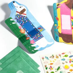 Tiny Tadas! Note Cards & Sticker Set - Playful Pups | OOLY(Tiny Tadas Note Cards Sticker Set Playful Pups Ooly) -Curious Bear Toys Store 118 297 TinyTada NoteCards StickerSet PlayfulPups CU1 1200px