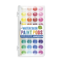 Lil' Watercolor Paint Pods - 36 Pc Set | OOLY(Lil Watercolor Paint Pods 37 Pc Set)
