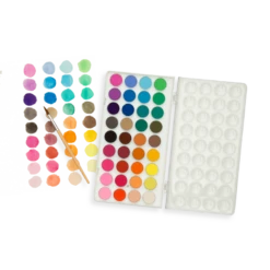 Lil' Watercolor Paint Pods - 36 Pc Set | OOLY(Lil Watercolor Paint Pods 37 Pc Set) -Curious Bear Toys Store 126 2 Lil Watercolor Paint Pods S1 800x800 b94a2c9e 130d 47e1 b7b9 a0a4cb8d3ac3