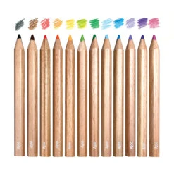 Draw 'n Doodle Mini Colored Pencils And Sharpener - Set Of 12 | OOLY(Draw N Doodle Mini Colored Pencils And Sharpener Set Of 12 Ooly)