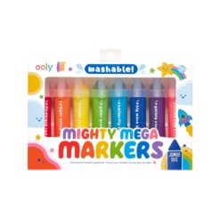 Mighty Mega Markers - Set Of 8 | OOLY(Mighty Mega Markers Set Of 8)