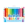 Big Bright Brush Markers - Set Of 10 | OOLY(Big Bright Brush Markers Ooly)
