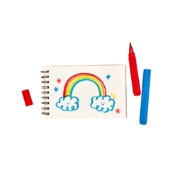 Big Bright Brush Markers - Set Of 10 | OOLY(Big Bright Brush Markers Ooly) -Curious Bear Toys Store 130 090 Big Bright Brush Markers E1