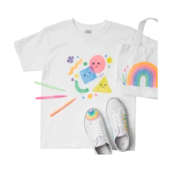 Fabric Doodlers Markers - Set Of 12 | OOLY(Fabric Doodlers Markers Set Of 12 Ooly) -Curious Bear Toys Store 130 102 Fabric Doodlers Markers E1