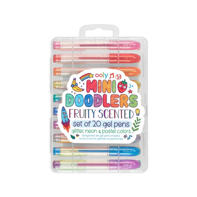 Mini Doodlers Scented Gel Pens - Set Of 20 | OOLY(Mini Doodlers Scented Gel Pens) 1 Mini Doodlers Scented Gel Pens - Set Of 20 | OOLY(Mini Doodlers Scented Gel Pens)