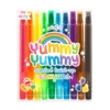 Yummy Yummy Scented Twist-Up Crayons - Set Of 10 | OOLY(Yummy Yummy Scented Twist Up Crayons)