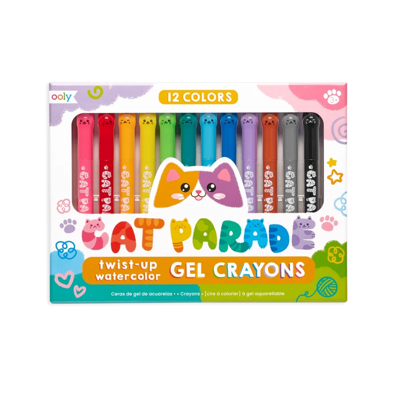 Cat Parade Gel Crayons | OOLY(Cat Parade Gel Crayons) 1 Cat Parade Gel Crayons | OOLY(Cat Parade Gel Crayons)