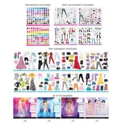 Live! In Concert Sticker Stylist | Fashion Angels(Live In Concert Sticker Stylist Fashion Angels) -Curious Bear Toys Store 13531 COMPS withtext