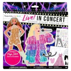 Live! In Concert Sticker Stylist | Fashion Angels(Live In Concert Sticker Stylist Fashion Angels)