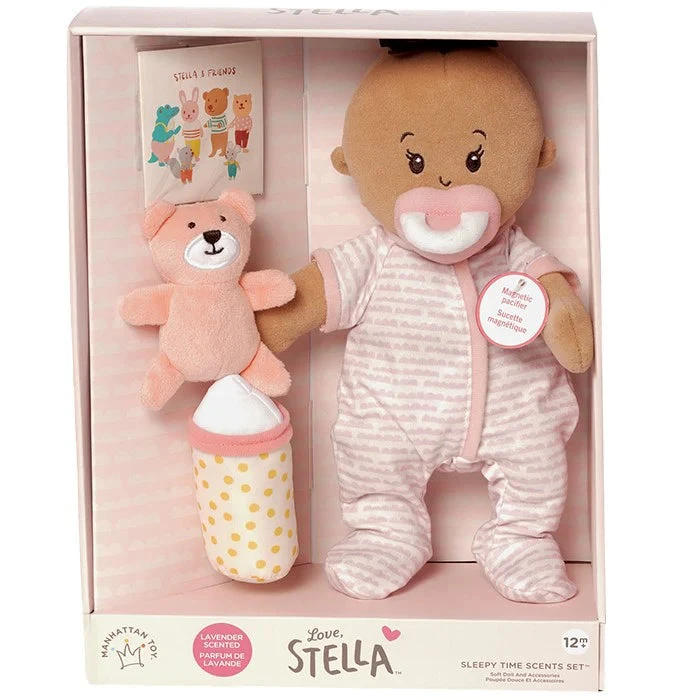 Love, Stella Sleepy Time Set - Beige Doll With Brown Tuft | Manhattan Toy(Love Stella Sleepy Time Set Beige Doll With Brown Tuft Manhattan Toy) 3 Love, Stella Sleepy Time Set - Beige Doll With Brown Tuft | Manhattan Toy(Love Stella Sleepy Time Set Beige Doll With Brown Tuft Manhattan Toy) - Image 3