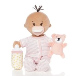 Love, Stella Sleepy Time Set - Beige Doll With Brown Tuft | Manhattan Toy(Love Stella Sleepy Time Set Beige Doll With Brown Tuft Manhattan Toy) 7 Love, Stella Sleepy Time Set - Beige Doll With Brown Tuft | Manhattan Toy(Love Stella Sleepy Time Set Beige Doll With Brown Tuft Manhattan Toy) -Curious Bear Toys Store 154300R1 Love Stella Sleepy Time Set Peach V1