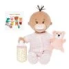 Love, Stella Sleepy Time Set - Beige Doll With Brown Tuft | Manhattan Toy(Love Stella Sleepy Time Set Beige Doll With Brown Tuft Manhattan Toy)