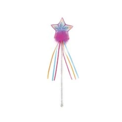 Glitter Rainbow Wand - Fuschia| Great Pretenders(Glitter Rainbow Wand Fuschia)