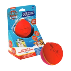 Paw Patrol Soak Zone™ Reusable Water Balloons 4 Pk | Little Kids(Paw Patrol Soak Zone™ Reusable Water Balloons 4 Pk Little Kids)