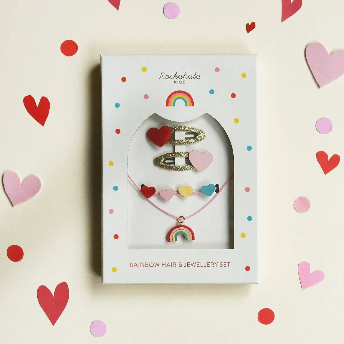 Vintage Rainbow Hair & Jewelry Set | Rockahula(Vintage Rainbow Hair Jewellery Set) 1 Vintage Rainbow Hair & Jewelry Set | Rockahula(Vintage Rainbow Hair Jewellery Set)