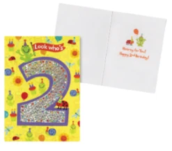 MindWare Age 2 Pattern Foil Card(Age 2 Pattern Foil Card)