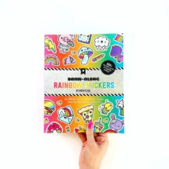 Draw-Along Rainbow Sticker Book | Pipsticks(Draw Along Rainbow Sticker Book Pipsticks)