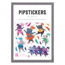Hippo Showgirls Stickers | Pipsticks(Hippo Showgirls Stickers Pipsticks)