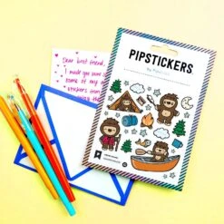 Bigfoot Bonfire Stickers | Pipsticks(Bigfoot Bonfire Stickers Pipsticks) -Curious Bear Toys Store 20250408045156 C97FCB71