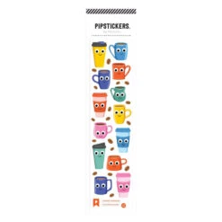 Googly Eyed Espresso Expressions Stickers | Pipsticks(Googly Eyed Espresso Expressions Pipsticks)
