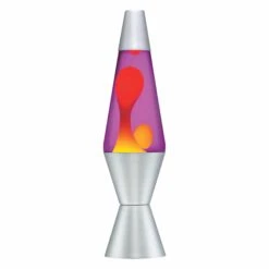 14.5” LAVA Lamp – Yellow/Purple/Silver | Schylling - LOCAL PICKUP ONLY(14 5 Lava Lamp Yellow Purple Silver Schylling)