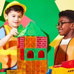Builder XL 50-Piece Set | Magna-Tiles - LOCAL PICK UP ONLY(Builder Xl 50 Piece Set) -Curious Bear Toys Store 24BuliderXL50 LS3 1x1 2 scaled 1
