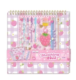 Mega Sketching Fun - Strawberry | Hot Focus(Mega Sketching Fun Strawberry Hot Focus)