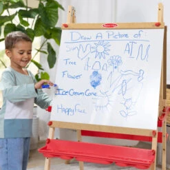 Deluxe Magnetic Standing Art Easel | Melissa & Doug - LOCAL PICK UP ONLY(Deluxe Magnetic Standing Art Easel Melissa Doug) -Curious Bear Toys Store 2900e219be6c6ea72a8abbbacc496d6b79c0ded1