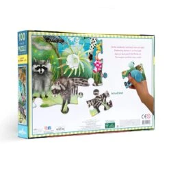 Love Of Nocturnal Life 100 Piece Puzzle | EeBoo(Love Of Nocturnal Life 100 Piece Puzzle Eeboo) -Curious Bear Toys Store 290b9563d7aeb5b40560dfea188c69e2e0750853514c45aeccd022a7c0007694
