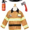 Tan Firefighter Set With Accessories | Great Pretenders(Tan Firefighter Set With Accessories Great Pretenders)