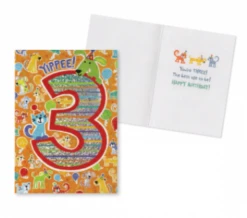 MindWare Age 3 Pattern Foil Card(Age 3 Pattern Foil Card)