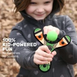 Mischief Maker® Slingshot | Mighty Fun(Mischief Maker® Slingshot Racing Mighty Fun) -Curious Bear Toys Store 3 kids slingshot mischief maker classic green girl