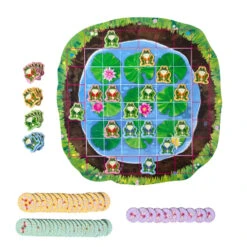 Frog Hopkins Shaped Game | EeBoo(Frog Hopkins Shaped Game Eeboo) -Curious Bear Toys Store 39659e37f908ec626873d5ab4d2cf762050048e848bc7d37ec2f963c63863857