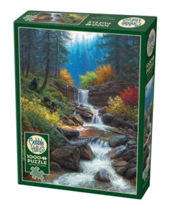 Mountain Cascade Puzzle - 1000 Pieces | Cobble Hill(Mountain Cascade 1000 Pieces Cobble Hill)