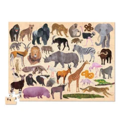 100-Piece Puzzle - 36 Wild Animals | Crocodile Creek(100 Piece Puzzle 36 Wild Animals Crocodile Creek) -Curious Bear Toys Store 40542 03 3000x.progressive 40ee76fd 7fdc 4137 8342 59b5a1c61068