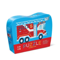 Fire Truck - 12pc Mini Puzzle | Crocodile Creek(Fire Truck 12pc Mini Puzzle Crocodile Creek)