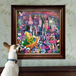 Cat And The Castle 1000 Piece Square Puzzle | EeBoo(Cat And The Castle 1000 Piece Square Puzzle Eeboo) -Curious Bear Toys Store 41ed7ac8aec669aba1c14fc164a3eb8bed0b9b5dc654b238b97476981cbb590b