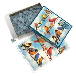 Birds On A Wire Puzzle - 500 Piece | Cobble Hill(Birds On A Wire 500 Piece Cobble Hill) -Curious Bear Toys Store 45046 birds on a wire layout1 rgb 900x900 e4d5fe94 0efc 464f a8c5 971875d0d0af