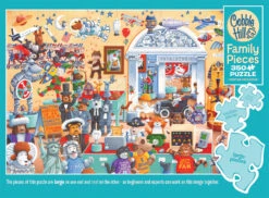 Cats And Dogs Museum Family Puzzle - 350 Pieces | Cobble Hill(Cats And Dogs Museum 350 Pieces Cobble Hill) -Curious Bear Toys Store 47031 cats and dogs museum 2d rgb 900x663 edd79f7d 3d4b 45fa a444 72795fd18b00