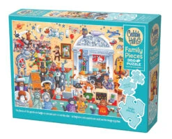 Cats And Dogs Museum Family Puzzle - 350 Pieces | Cobble Hill(Cats And Dogs Museum 350 Pieces Cobble Hill)