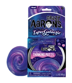 Thinking Putty Tin 4"- Triple Color Change - Intergalactic | Crazy Aaron's(Trendsetters Intergalactic)