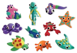 Clay & Play - Ocean | Floss & Rock(Clay Play Ocean Floss Rock) -Curious Bear Toys Store 50P6135 3 600x aef4ecaa 0d0e 4491 95db a3dd5717443d