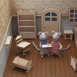 Dam Furniture Kit - Kid's Room | The Mouse Mansion(Furniture Kit Kids Room) -Curious Bear Toys Store 51