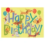 MindWare Birthday: Dog Party Card(Birthday Dog Party Card)