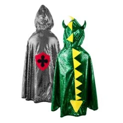 Dragon Knight Reversible Cape | Great Pretenders(Dragon Knight Cape)